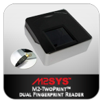 M2-TwoPrint&trade; 
Fingerprint Reader 
