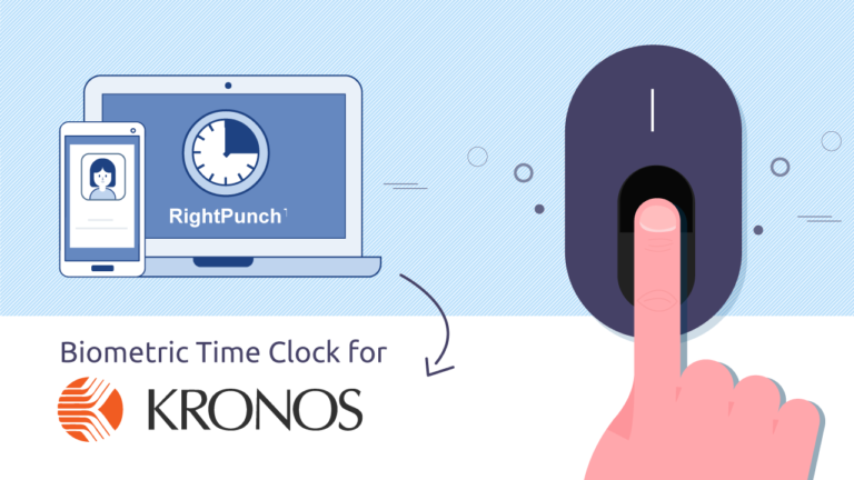 Affordable Biometric Time Clock for Kronos Workforce Management