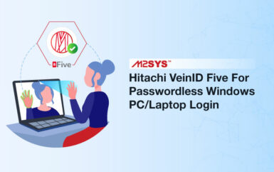 Hitachi VeinID Five For Passwordless Windows PC/Laptop Login