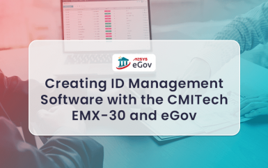Easily Build Custom ID Management Solutions With the CMITech EMX-30 Iris Scanner and M2SYS eGov