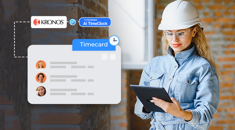 Construction Giant Reduces Staffing Shortages by 80% with CloudApper’s Kronos Time Clock Integration